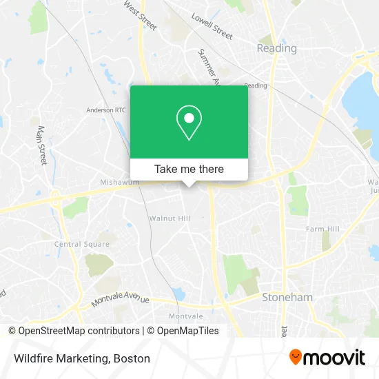 Wildfire Marketing map