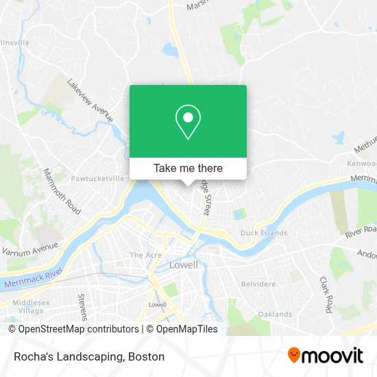 Rocha's Landscaping map
