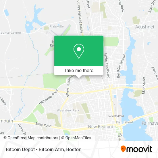 Bitcoin Depot - Bitcoin Atm map