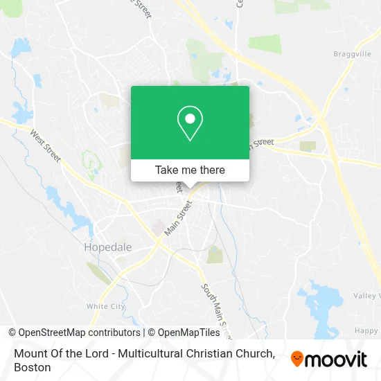 Mount Of the Lord - Multicultural Christian Church map