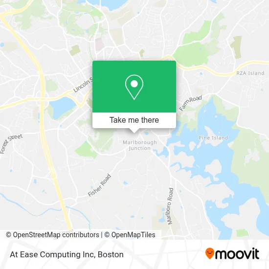 At Ease Computing Inc map