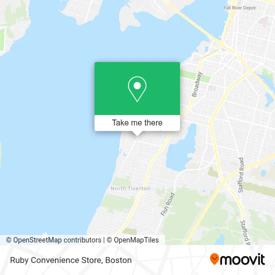 Ruby Convenience Store map