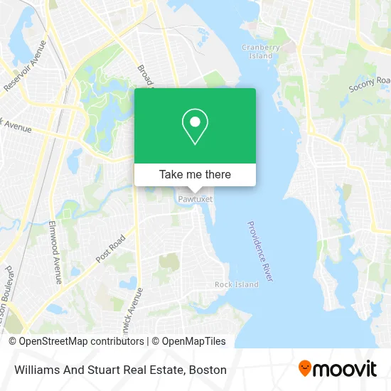Williams And Stuart Real Estate map