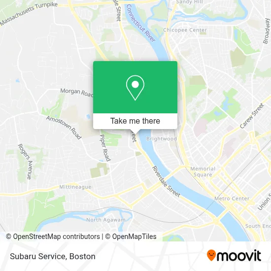 Subaru Service map