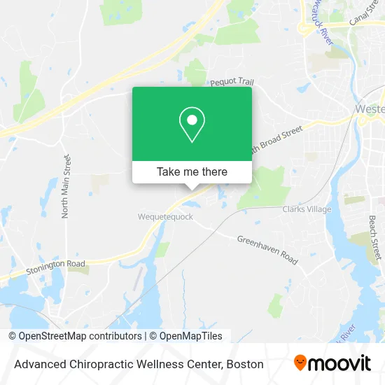 Advanced Chiropractic Wellness Center map