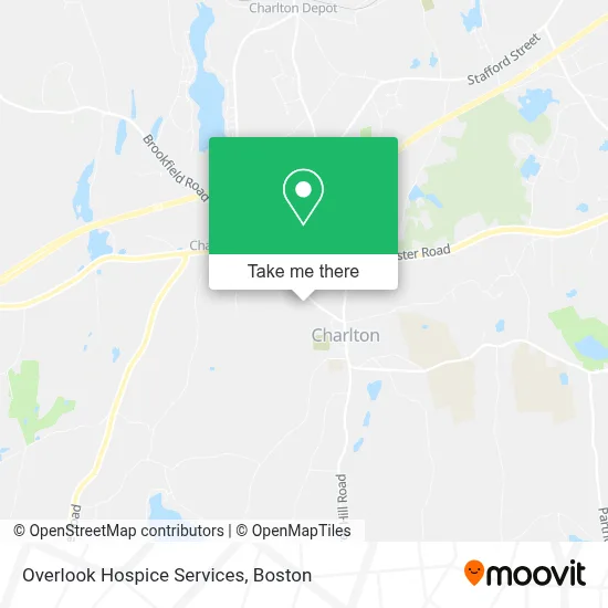 Overlook Hospice Services map