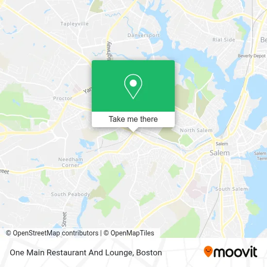 One Main Restaurant And Lounge map