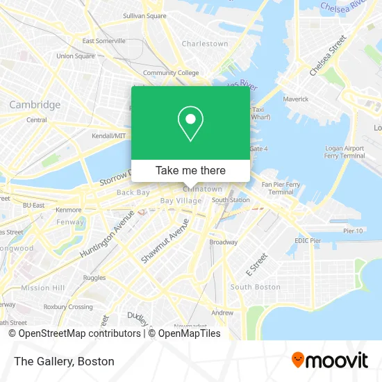 The Gallery map