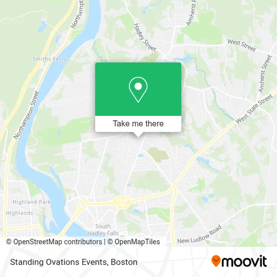 Standing Ovations Events map