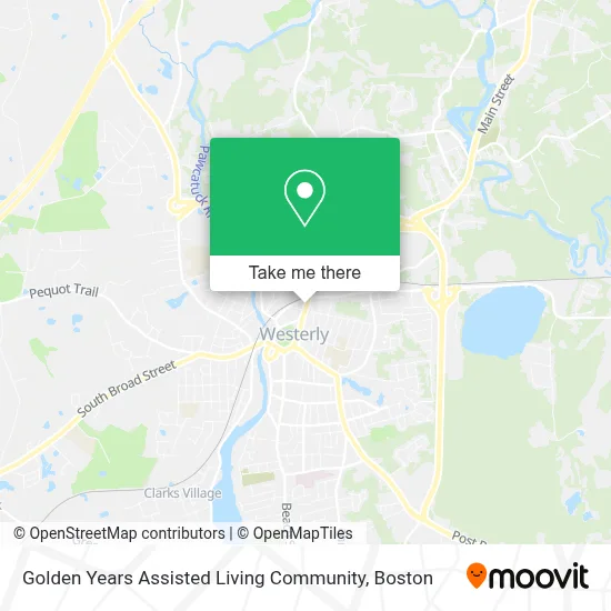 Golden Years Assisted Living Community map