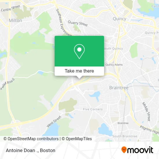 Antoine Doan . map