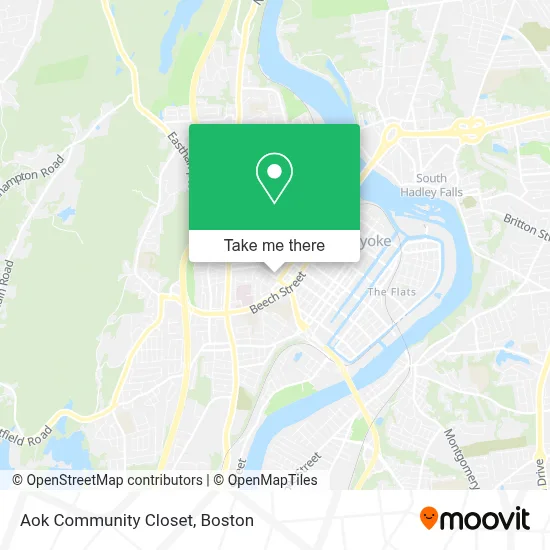 Aok Community Closet map