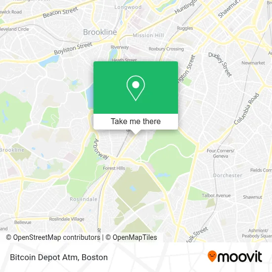 Bitcoin Depot Atm map
