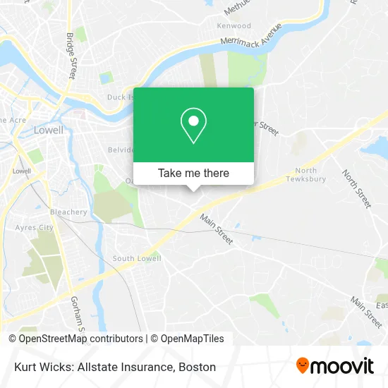 Kurt Wicks: Allstate Insurance map