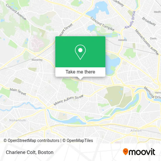 Charlene Colt map