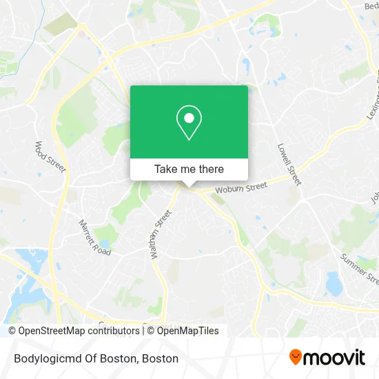 Bodylogicmd Of Boston map