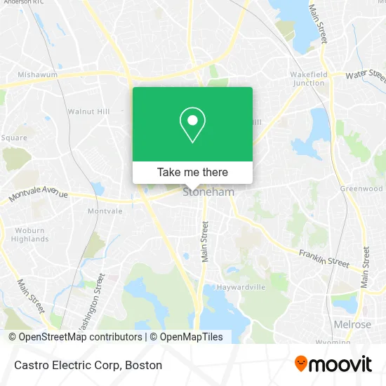 Castro Electric Corp map