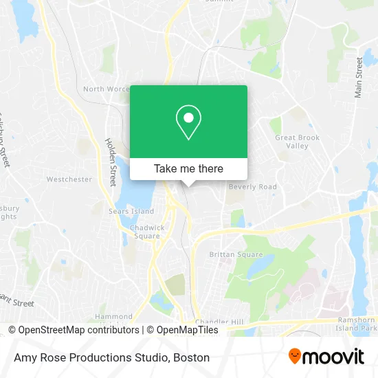 Amy Rose Productions Studio map