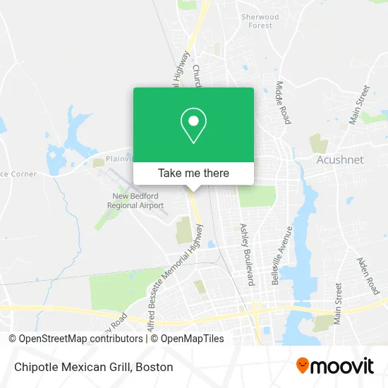 Chipotle Mexican Grill map