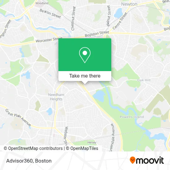 Advisor360 map