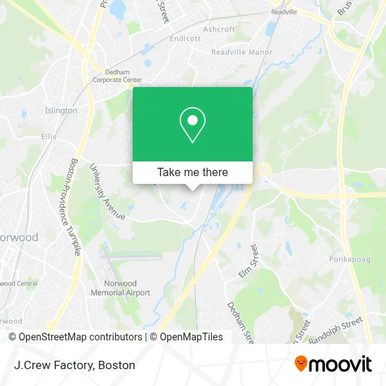 J.Crew Factory map