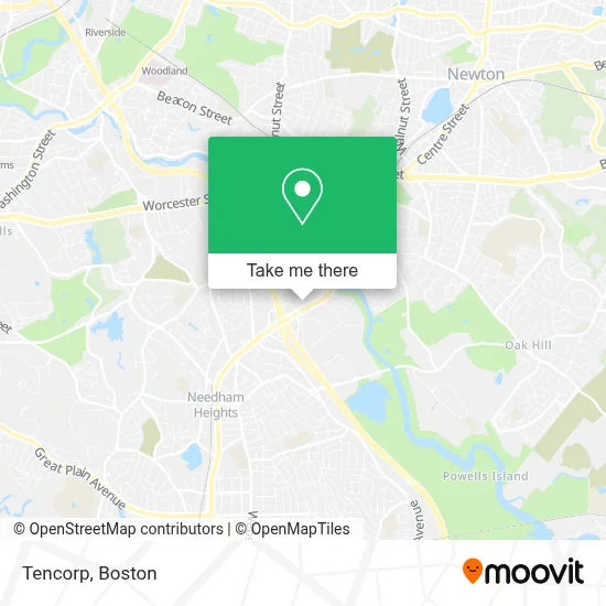 Tencorp map
