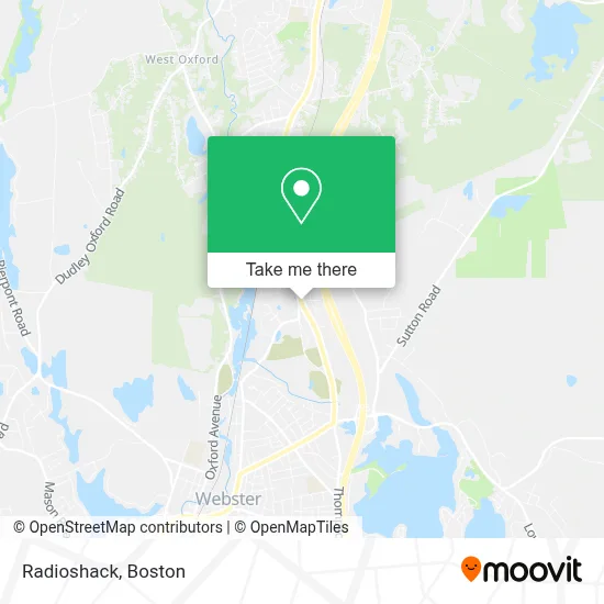 Radioshack map