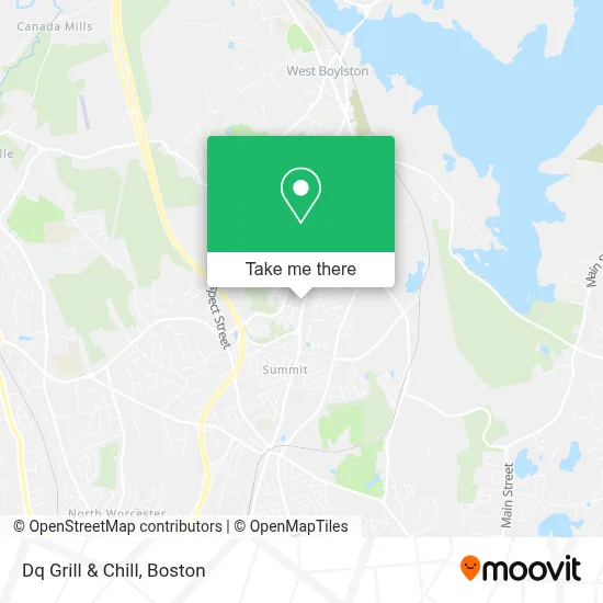 Dq Grill & Chill map