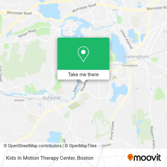 Kids In Motion Therapy Center map