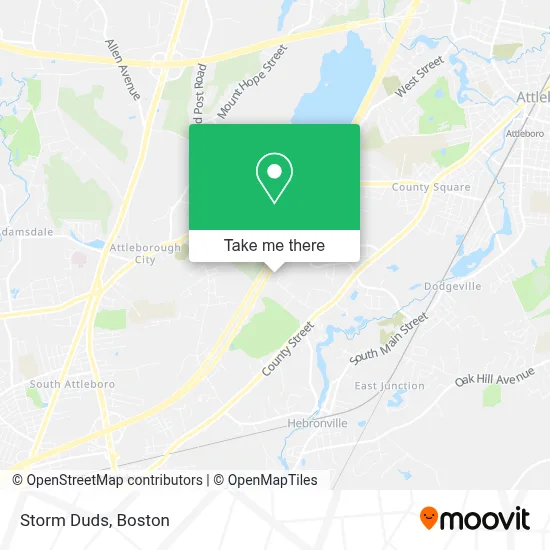 Storm Duds map