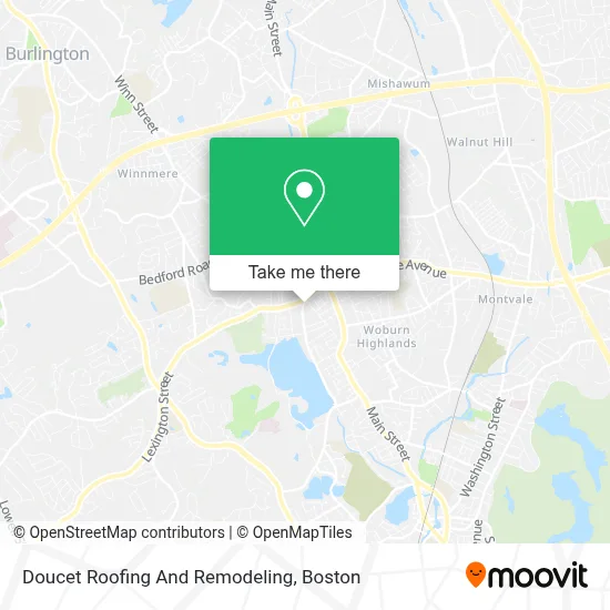 Doucet Roofing And Remodeling map