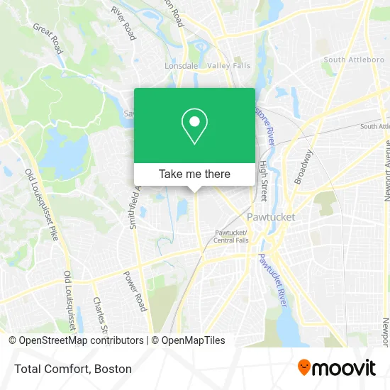 Total Comfort map