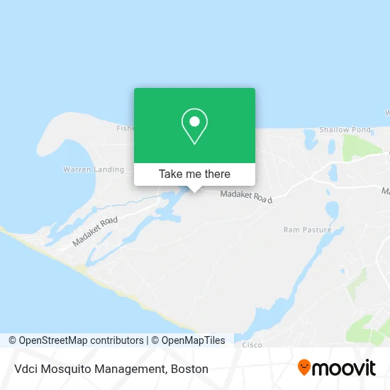 Vdci Mosquito Management map