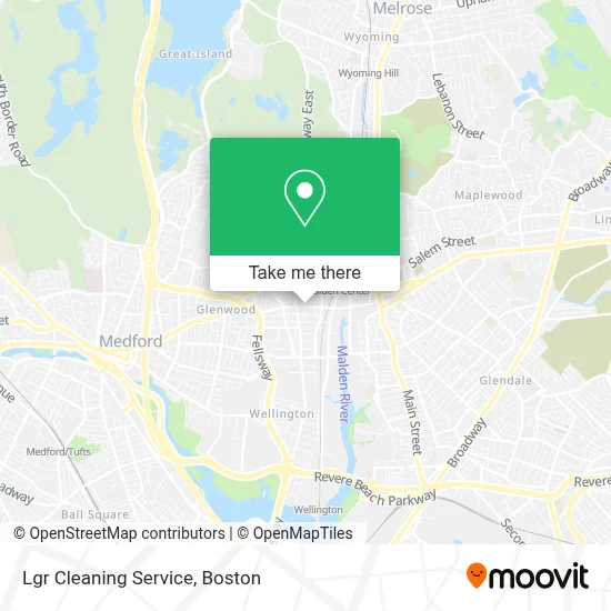 Lgr Cleaning Service map