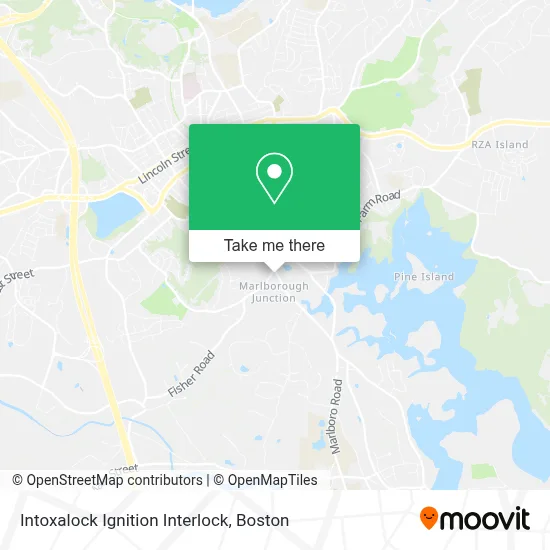 Intoxalock Ignition Interlock map