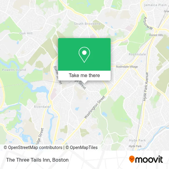 The Three Tails Inn map