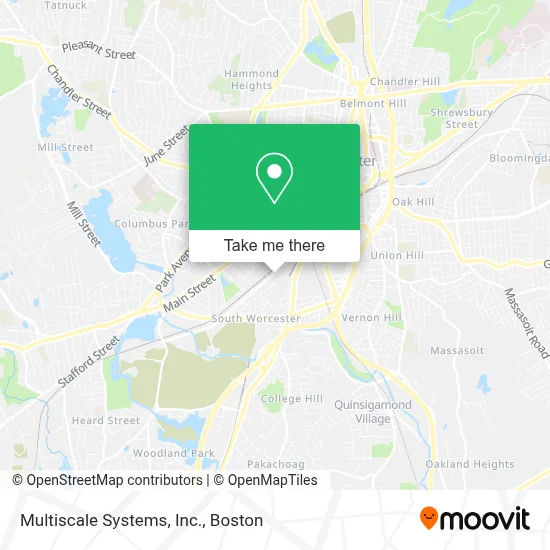 Multiscale Systems, Inc. map
