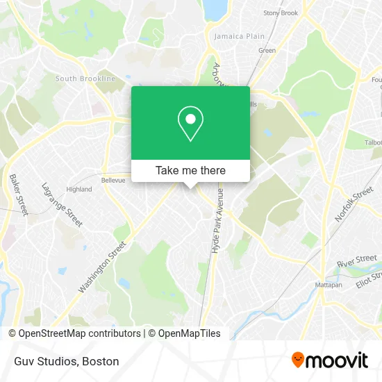Guv Studios map