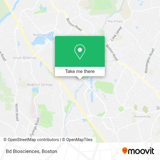 Bd Biosciences map