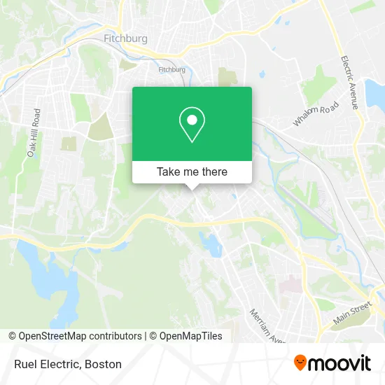 Ruel Electric map