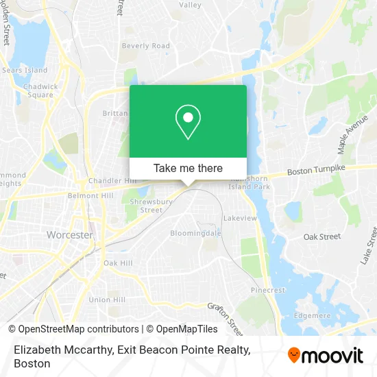Elizabeth Mccarthy, Exit Beacon Pointe Realty map