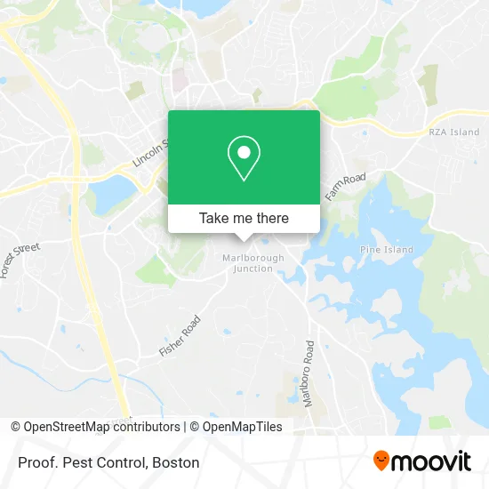 Proof. Pest Control map