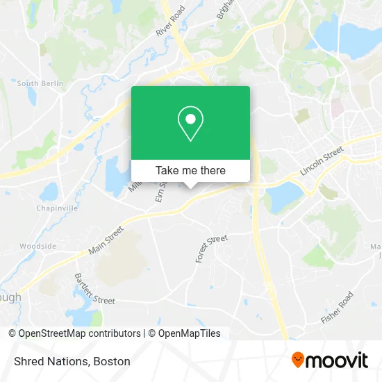 Shred Nations map