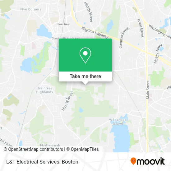 L&F Electrical Services map