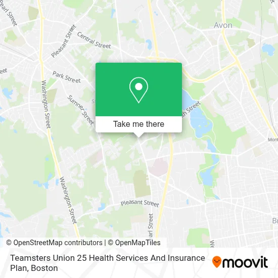 Teamsters Union 25 Health Services And Insurance Plan map