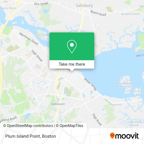 Plum Island Point map