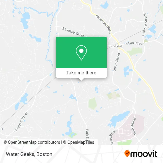 Water Geeks map