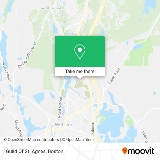 Guild Of St. Agnes map