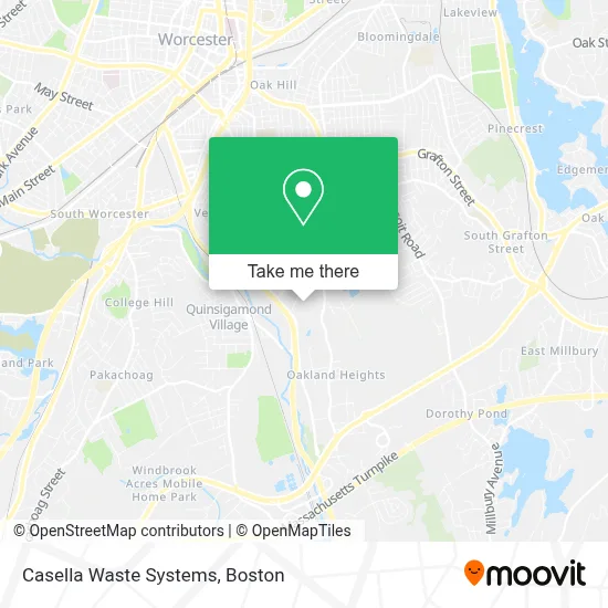 Casella Waste Systems map