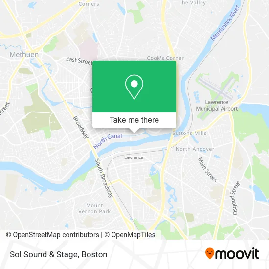 Sol Sound & Stage map